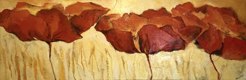 ELENA FILATOVA: Mohnblumen im Kornfeld
